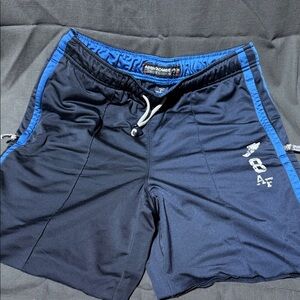Abercrombie & Fitch Dark Blue Athletic Shorts